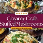 Crab Stuffed Mushrooms Recipe