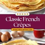 French Crêpes Recipe
