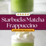 Starbucks Matcha Frappuccino Recipe