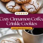 Cinnamon Coffee Crinkles Recipe