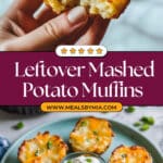 Leftover Mashed Potato Muffins Recipe