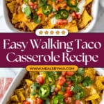 Walking Taco Casserole Recipe