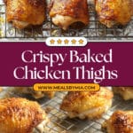 Crispy Baked Chicken Thighs Recipe