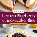 Lemon Blueberry Cheesecake Recipe
