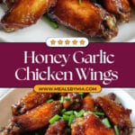 Pressure Cooker Honey Garlic Chicken Wings Recipe