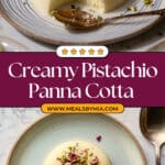 Pistachio Panna Cotta Recipe