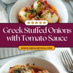 Greek Stuffed Onions Recipe