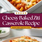 Cheesy Baked Ziti Recipe