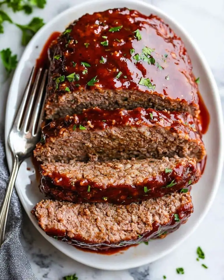 Classic Meatloaf with Ketchup Glaze Recipe