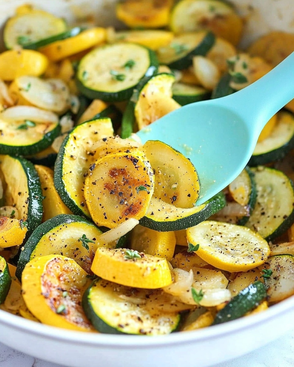 Sautéed Squash and Zucchini with Garlic and Italian Herbs Recipe - Recipe Image