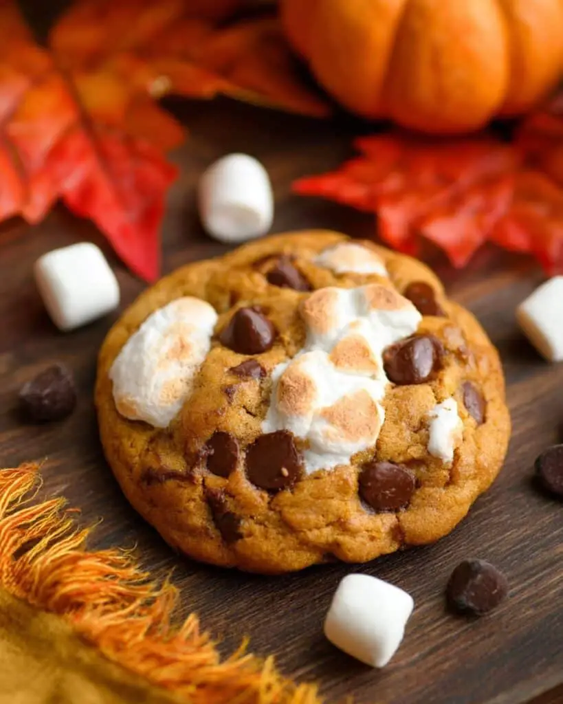 Pumpkin S’mores Cookies Recipe