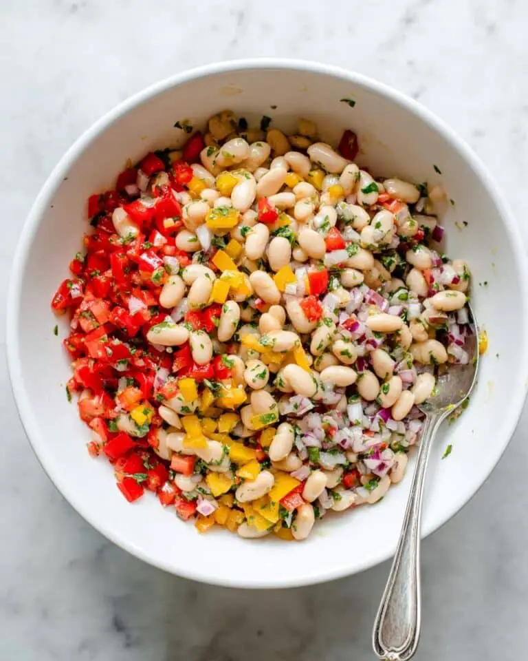 Rainbow White Bean Salad Recipe