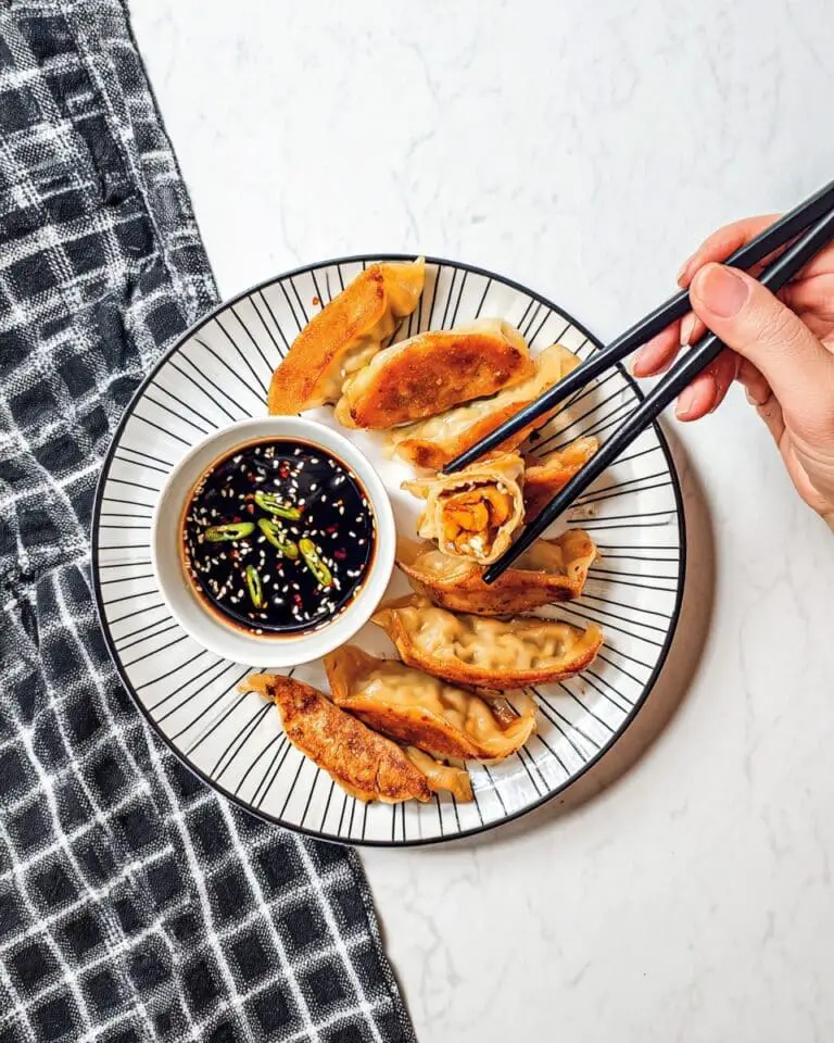Butternut Squash Potstickers with Soy-Vinegar Dipping Sauce Recipe