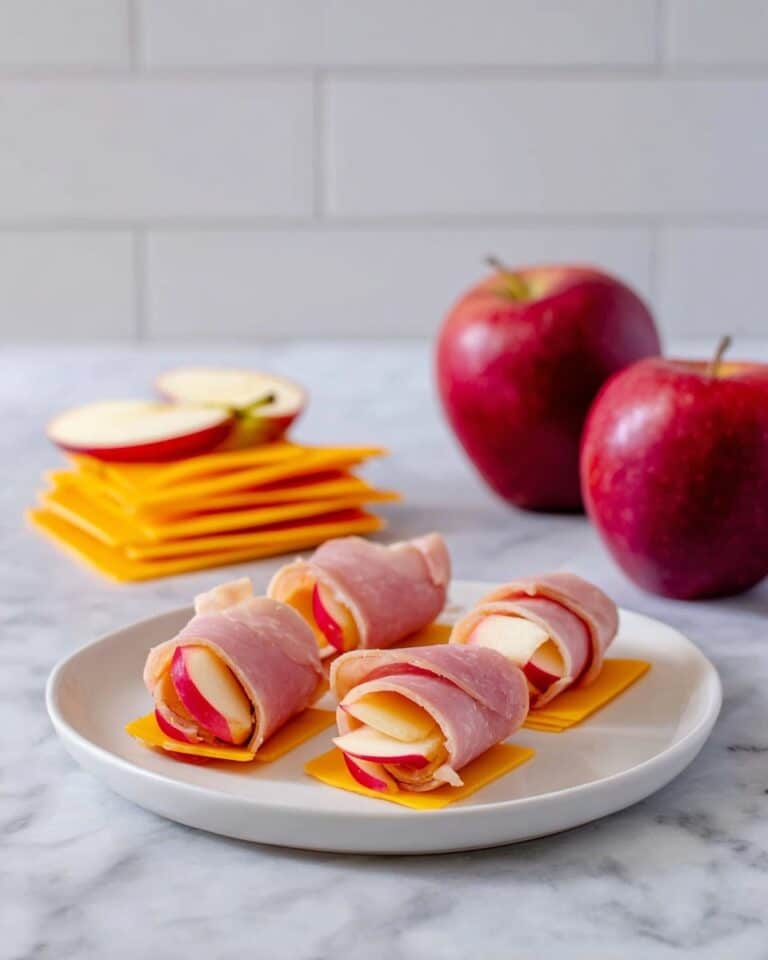 Ham, Apple, and Cheese Wraps Recipe