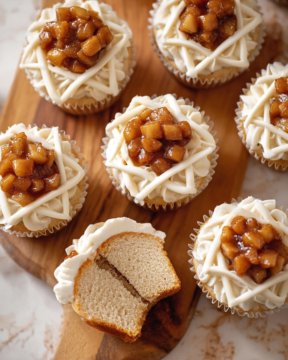 Apple Pie Cupcakes Recipe - Recipe Image