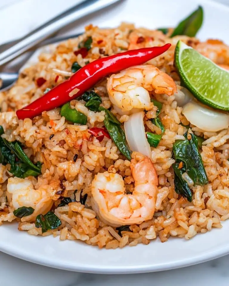 Thai Shrimp Fried Rice (Khao Pad Goong) Recipe