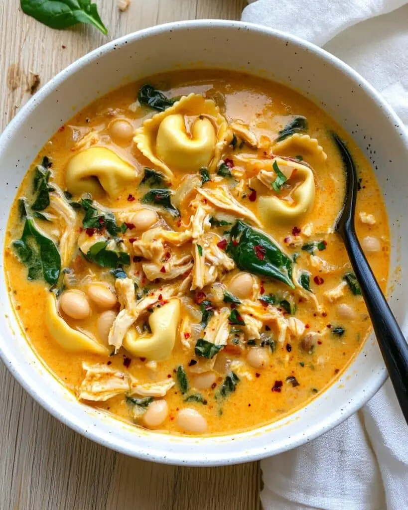 Marry Me Chicken Tortellini Soup Recipe