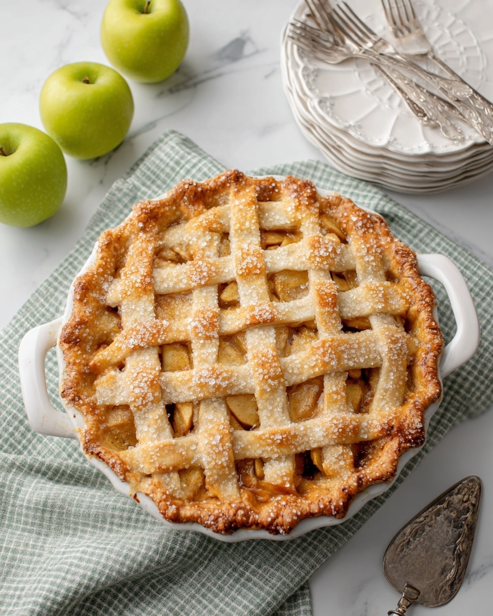 Classic Homemade Apple Pie Recipe - Recipe Image