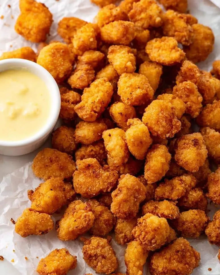 Crispy Popcorn Chicken with KFC-Style Herb and Spice Breading Recipe
