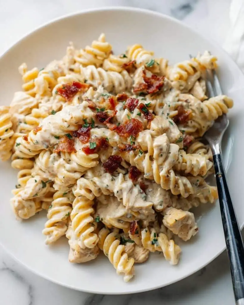 Chicken Bacon Ranch Pasta Recipe