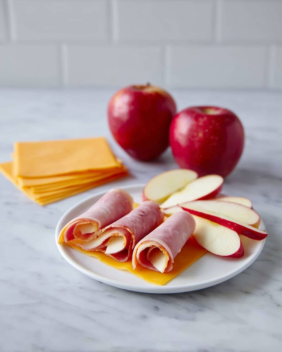 Ham, Apple, and Cheese Wraps Recipe - Recipe Image