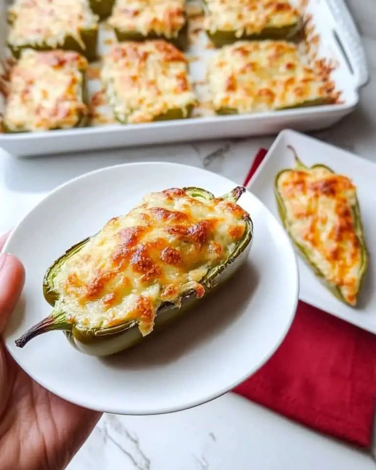 Stuffed Banana Peppers with Cheesy Horseradish Filling Recipe