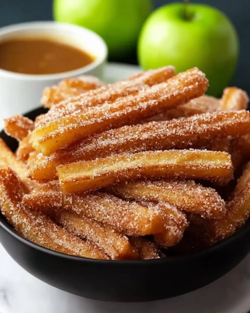 Crispy Air Fryer Apple Fries Recipe