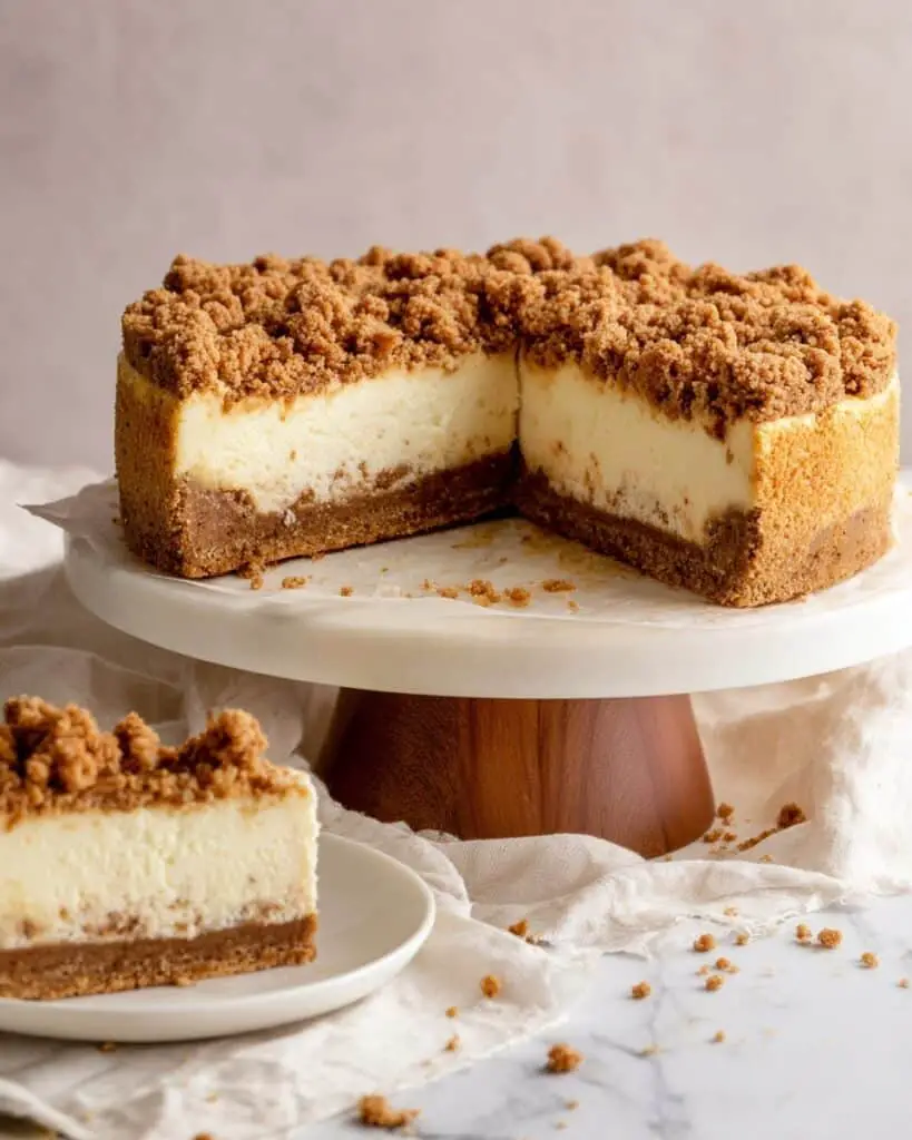 Apple Crumble Cheesecake Recipe
