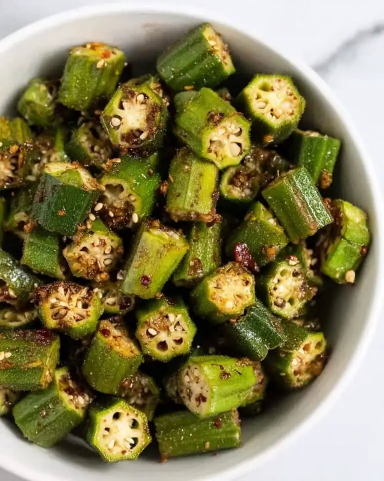 Air Fryer Frozen Okra Recipe