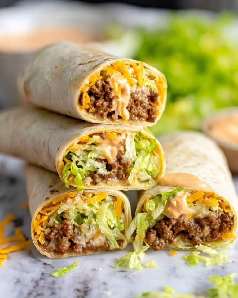 Big Mac Wraps Recipe