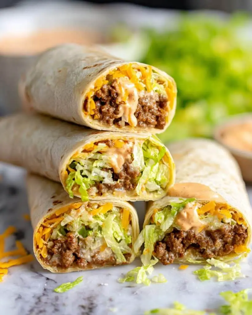 Big Mac Wraps Recipe
