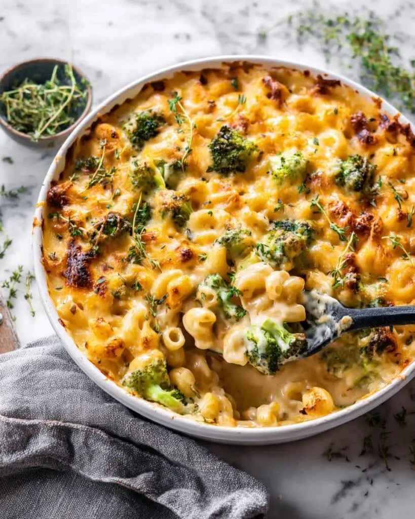 Broccoli Cheddar Chicken and Noodle Casserole Recipe