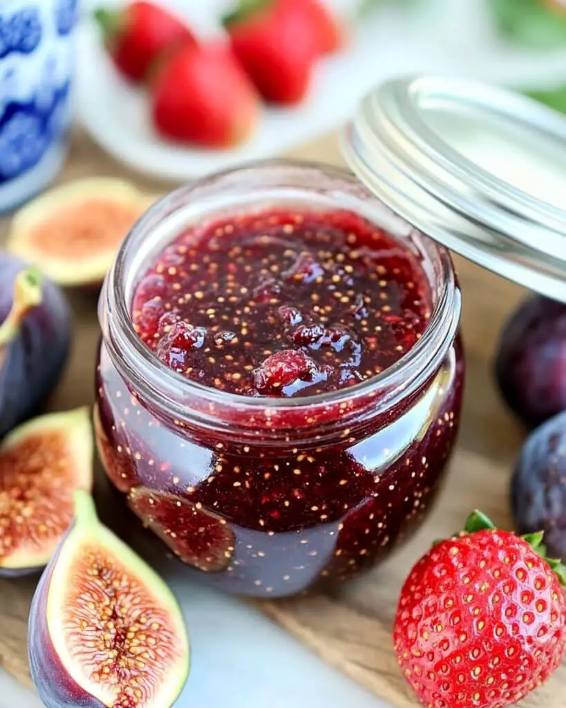 Strawberry Fig Jam Recipe