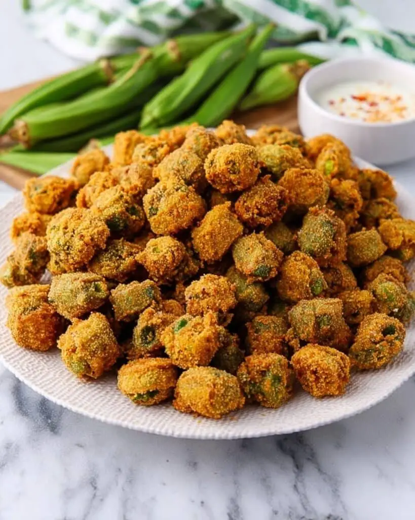 Jen’sDeep Fried Cajun Okra Recipe