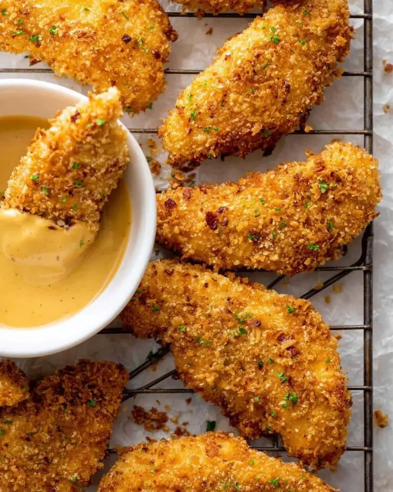 Crispy Oven Baked Chicken Tenders Recipe
