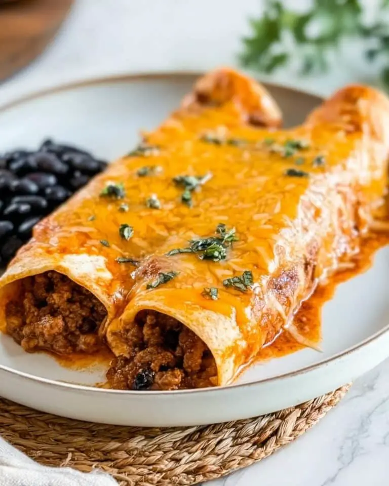 Ground Beef Enchiladas Recipe
