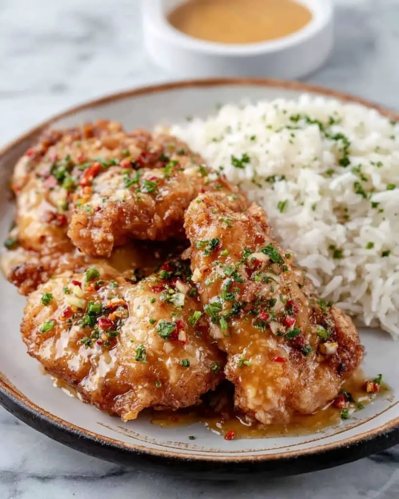 Spicy Bang Bang Chicken with Creamy Thai Chili Sauce Recipe