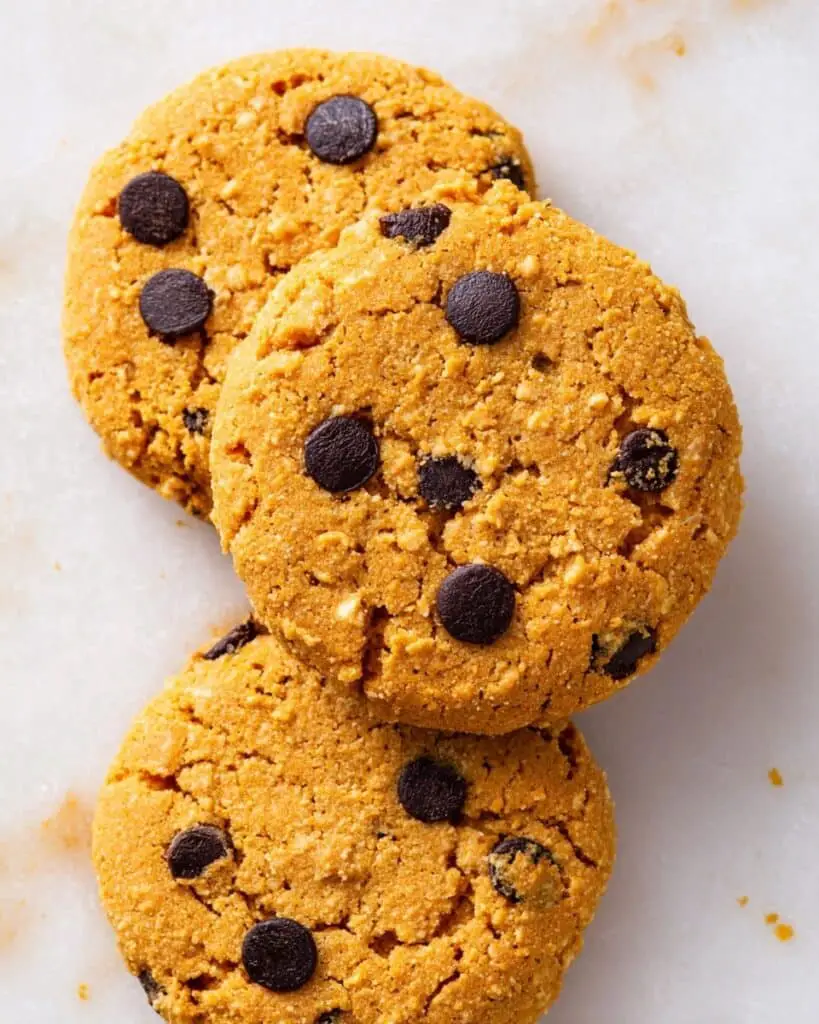 Pumpkin Almond Cookies with Chocolate Chips Recipe