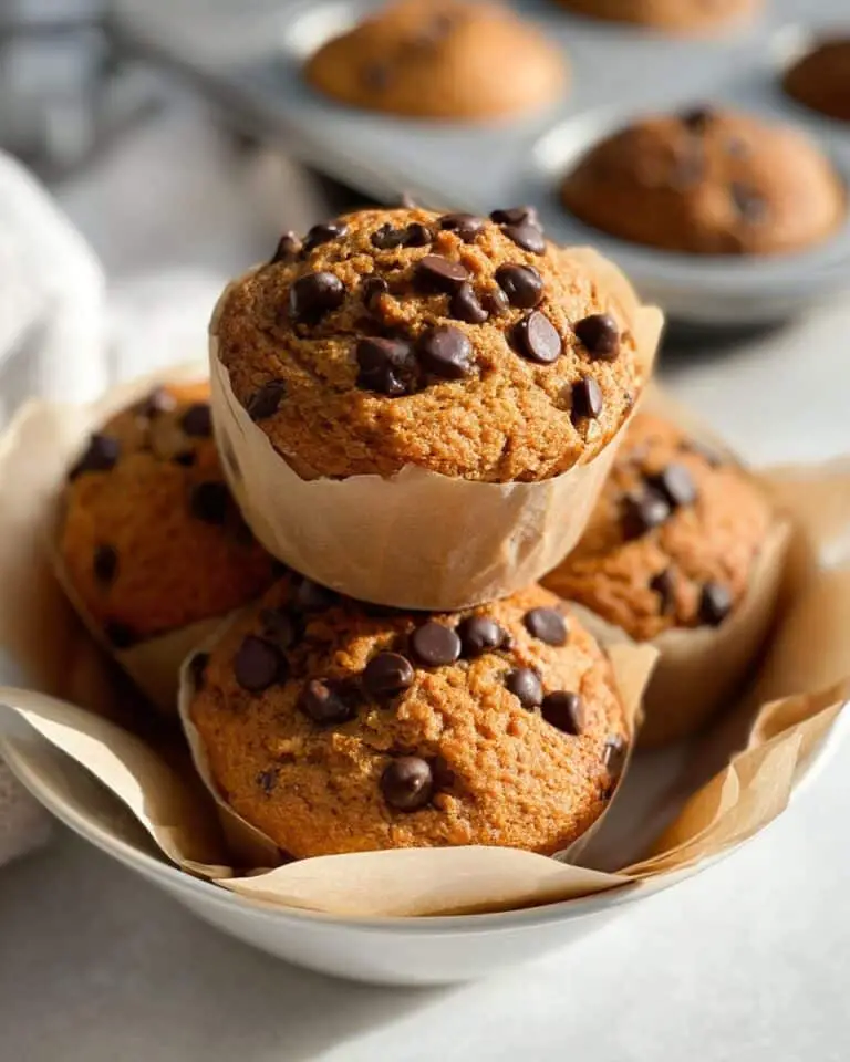 Gluten-Free Pumpkin Muffins with Protein and Chocolate Chips Recipe