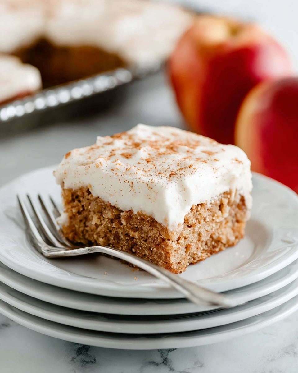 Apple Blondies with Maple Cream Cheese Frosting Recipe