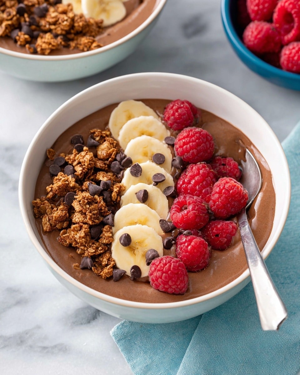 Double Chocolate Smoothie Bowl Recipe - Recipe Image