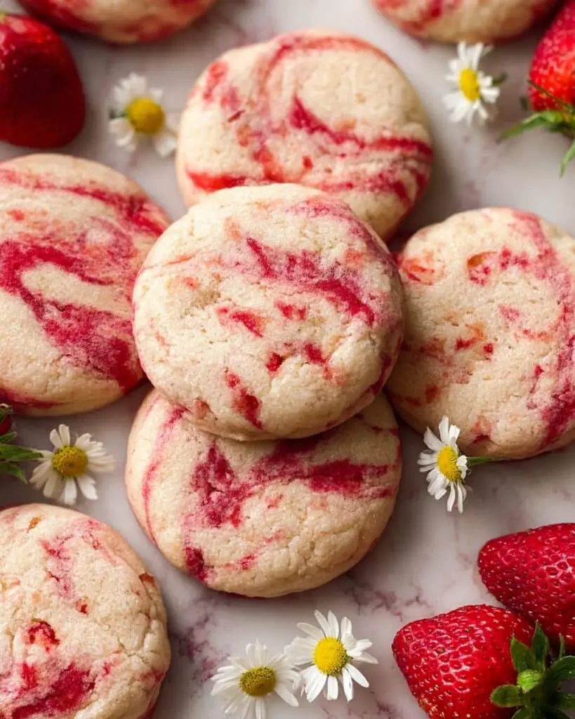 Strawberry Cheesecake Cookies Recipe