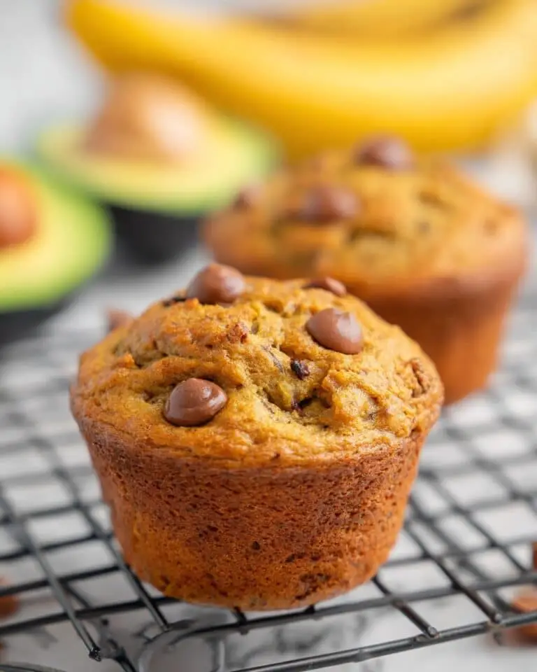 Avocado Banana Muffins Recipe