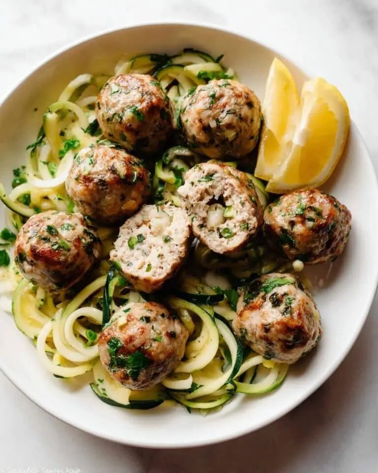 Easy Baked Chicken Meatballs Recipe
