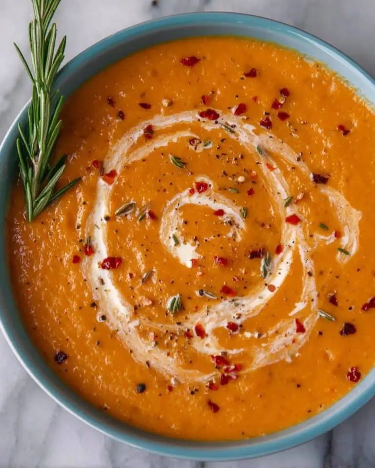 Creamy Roasted Vegetable Soup Recipe