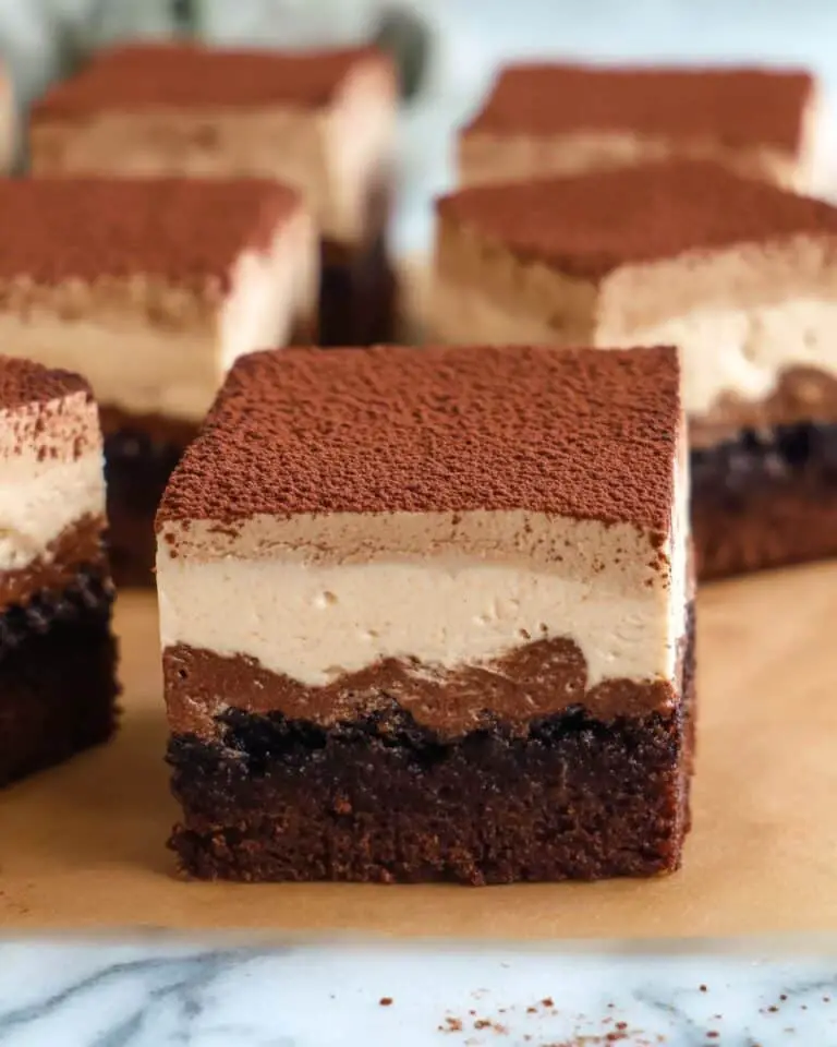 Tiramisu Brownies Recipe