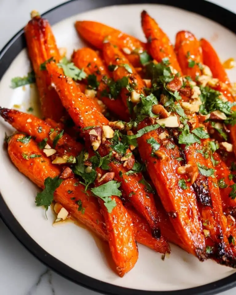 Gochujang Oven Roasted Carrots Recipe