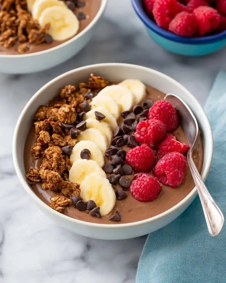 Double Chocolate Smoothie Bowl Recipe