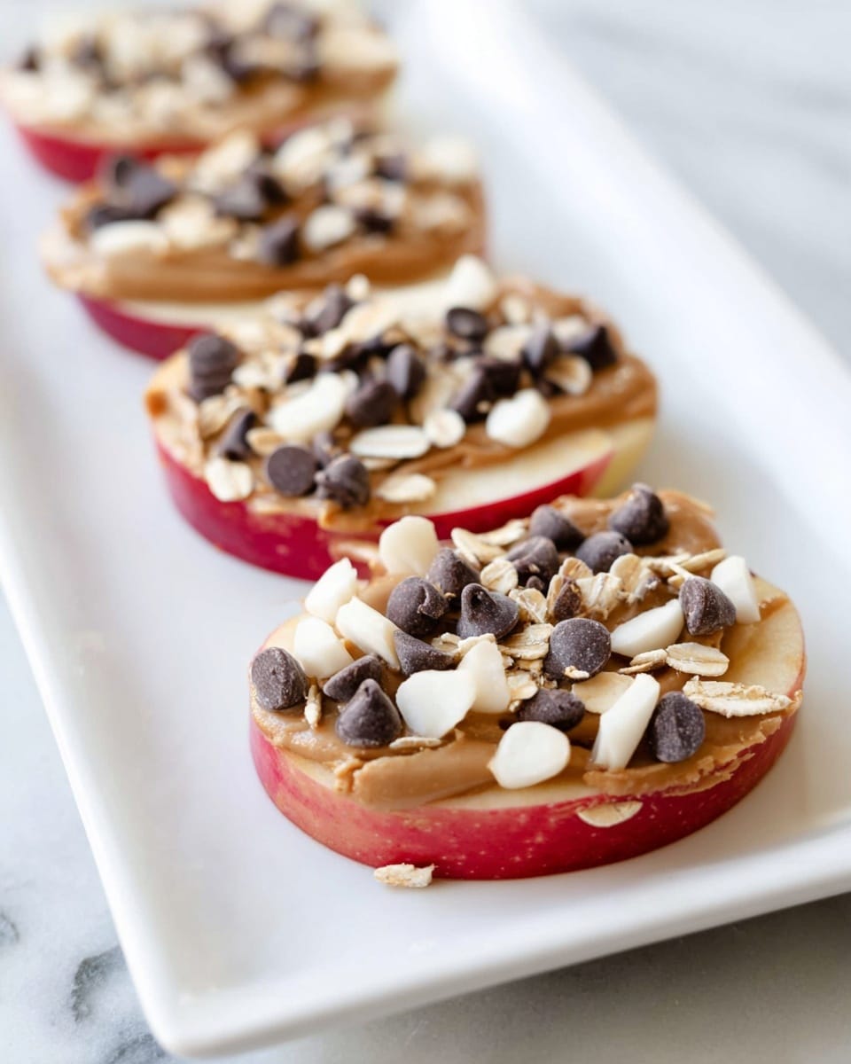 Apple Cookies with Peanut Butter, Nuts, and Chocolate Chips Recipe - Recipe Image