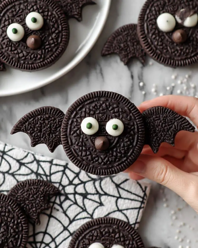 Halloween Oreo Bat Cookies Recipe